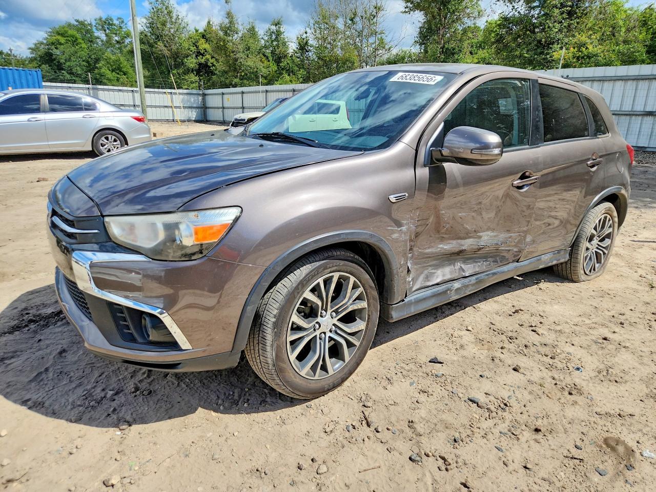 2019 MITSUBISHI OUTLANDER ES | JA4AP3AU7KU028497 | UPCARS
