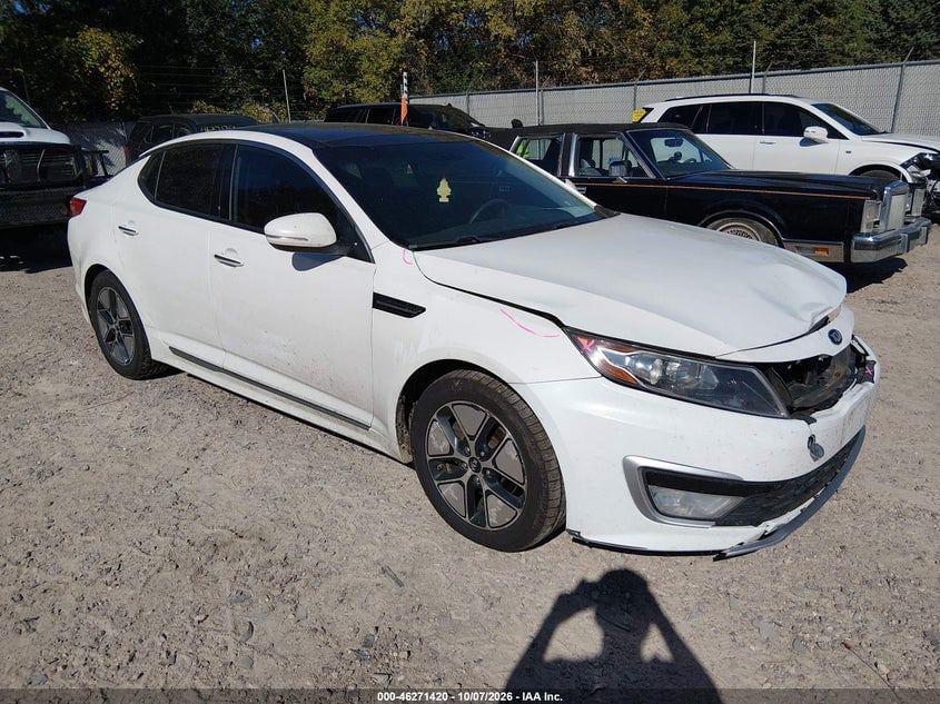 2012 KIA OPTIMA HYBRID EX | KNAGM4ADXC5035693 | UPCARS