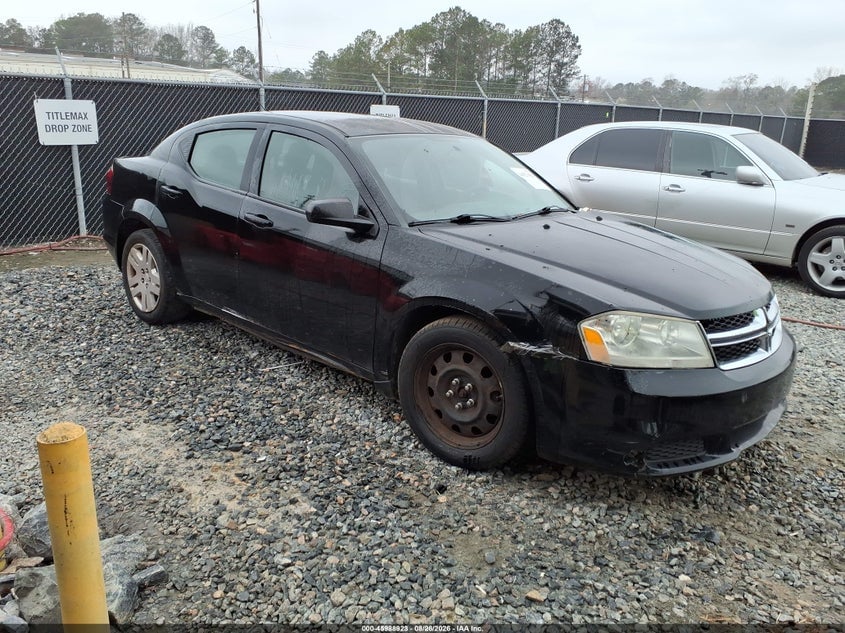2012 DODGE AVENGER SE | 1C3CDZAB5CN269953 | UPCARS