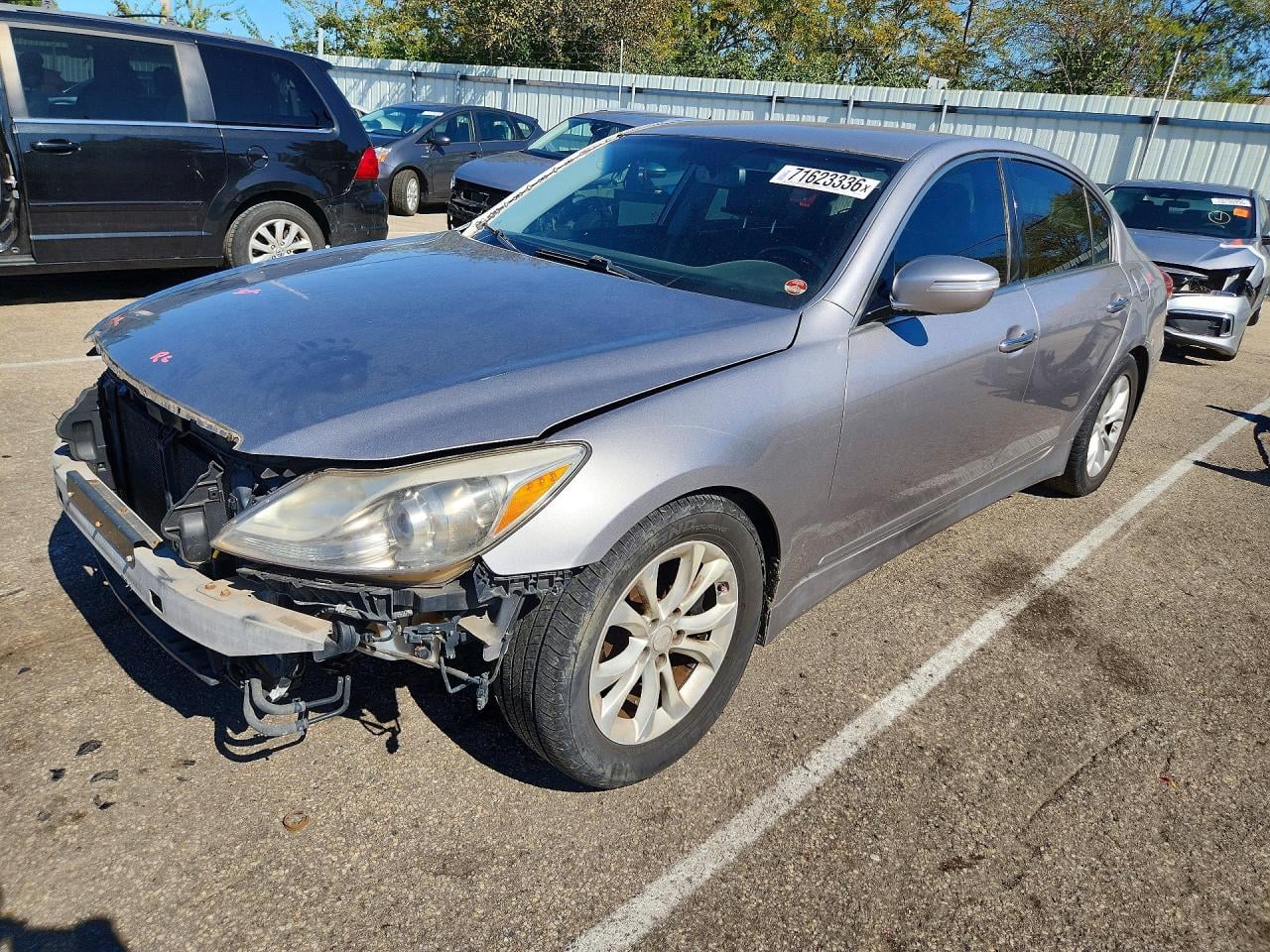 2013 HYUNDAI GENESIS 3.8L | KMHGC4DD9DU221925 | UPCARS