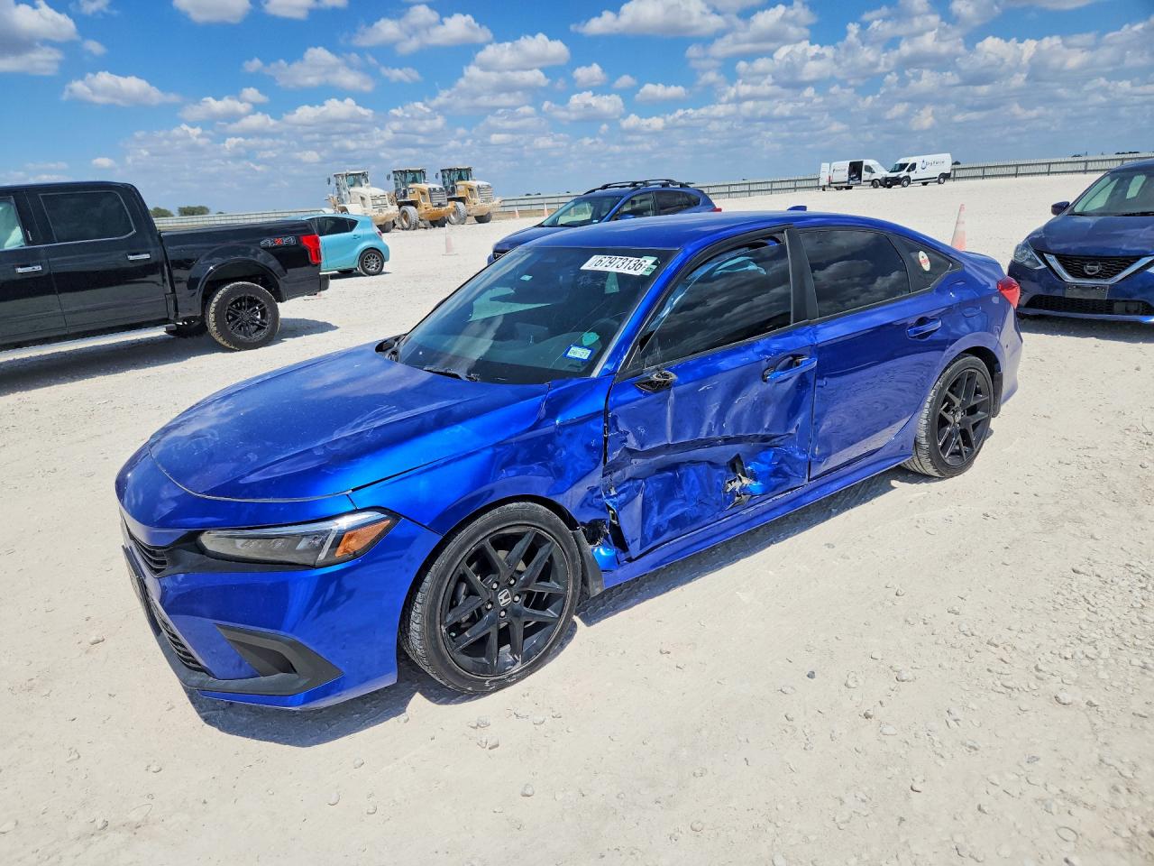 2023 HONDA CIVIC SPORT | 2HGFE2F55PH557150 | UPCARS