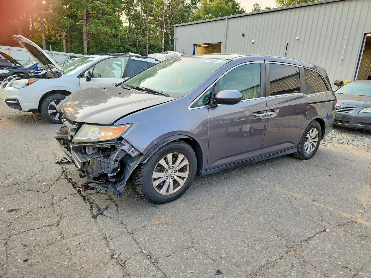 2015 HONDA ODYSSEY EXL | 5FNRL5H63FB057145 | UPCARS