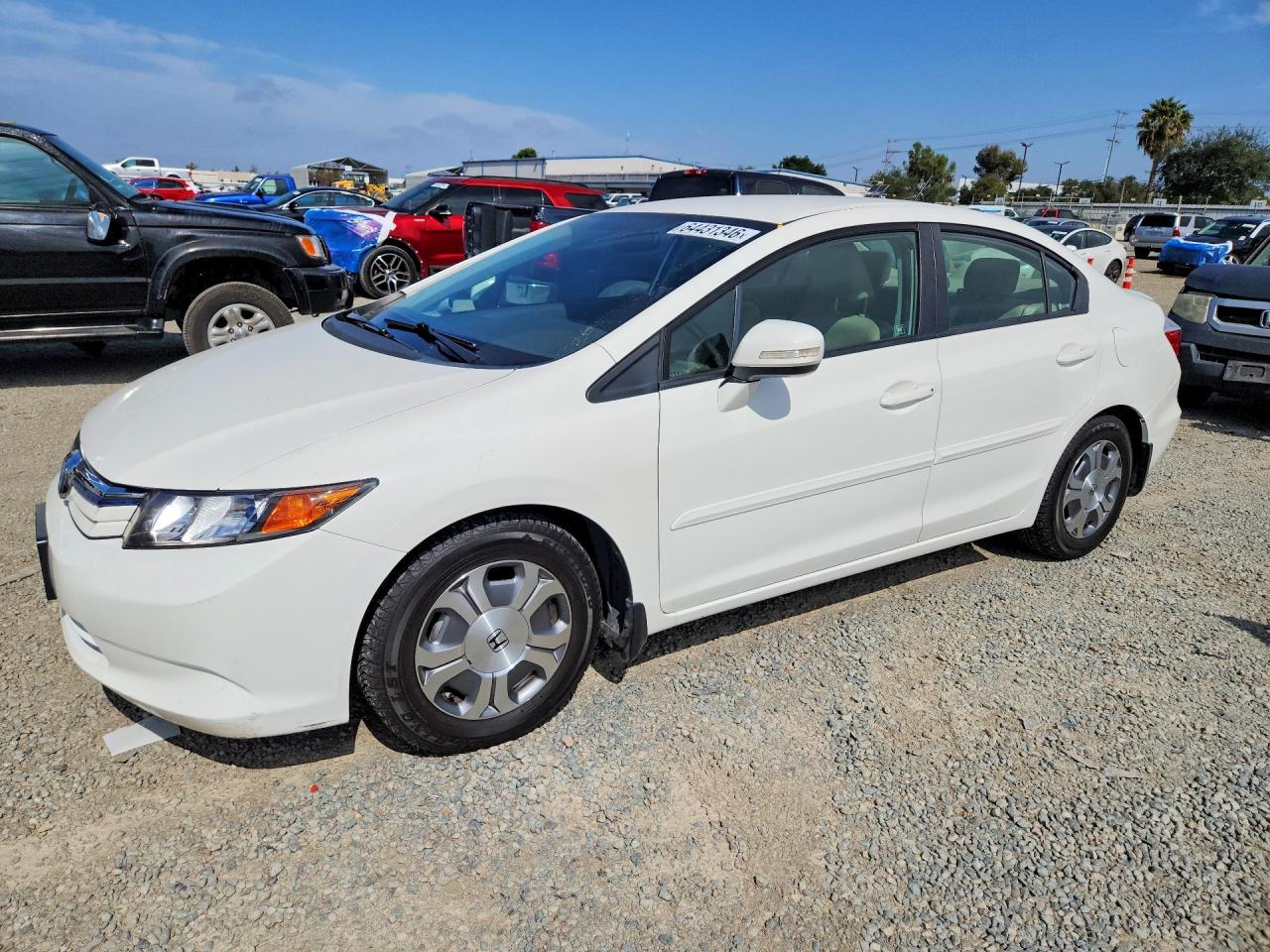 2012 HONDA CIVIC HYBRID L | JHMFB4F39CS001989 | UPCARS