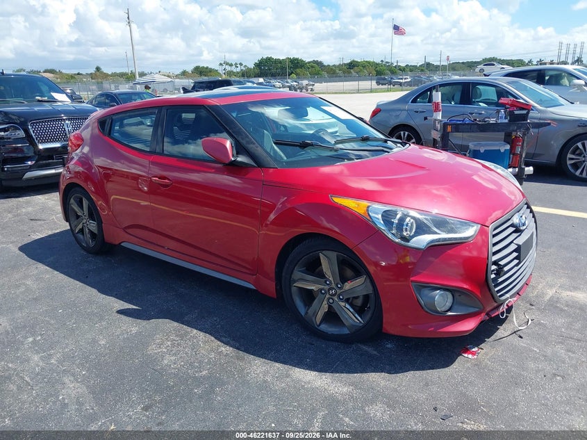 2016 HYUNDAI VELOSTER TURBO | KMHTC6AE2GU292380 | UPCARS