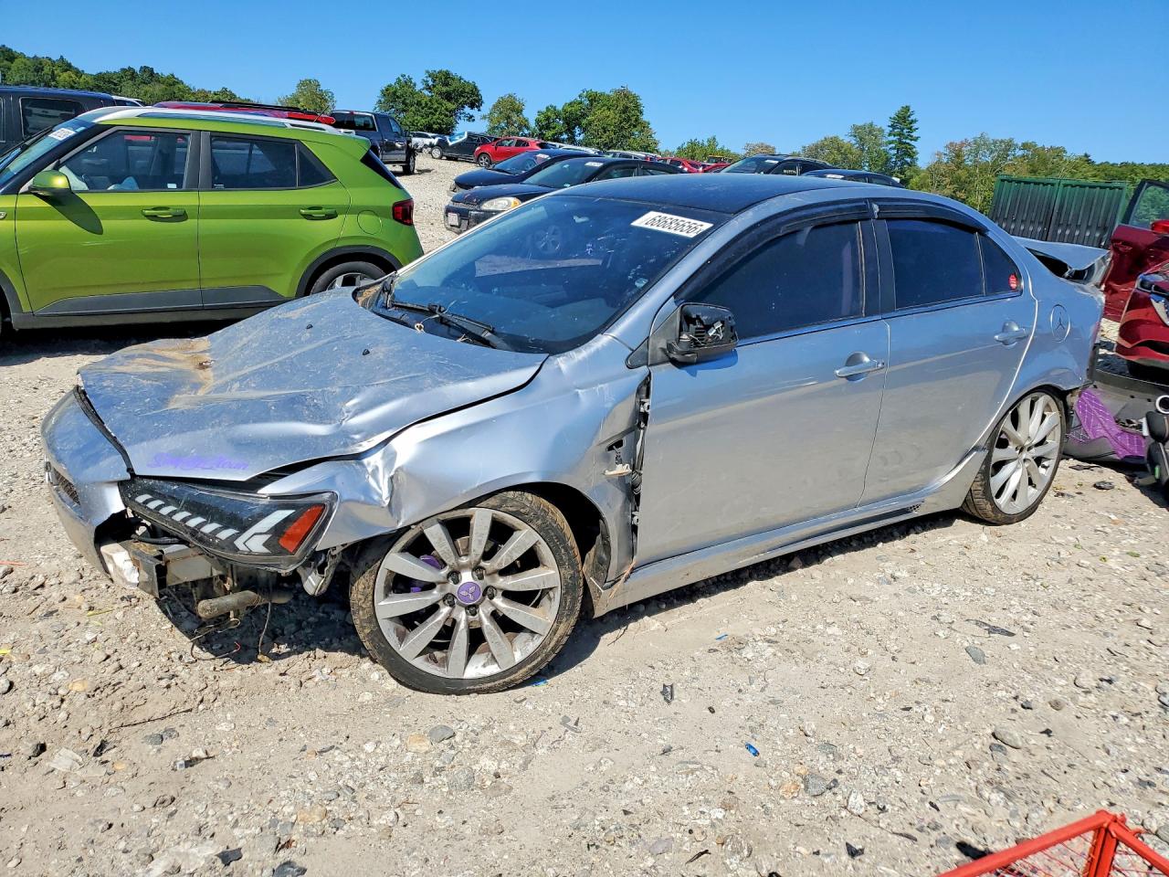 2008 MITSUBISHI LANCER ES | JA3AU26U98U038859 | UPCARS