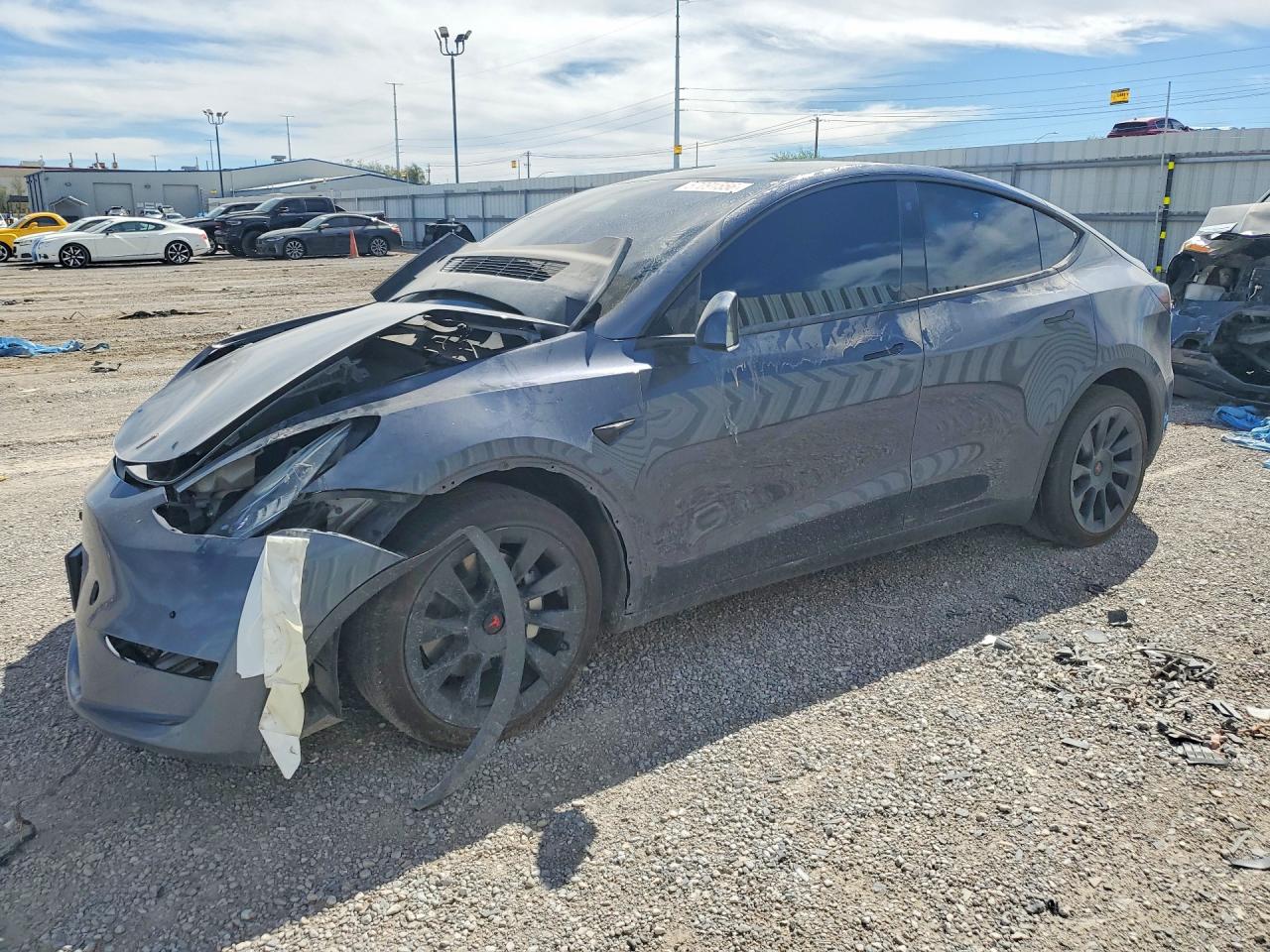 2022 TESLA MODEL Y | 7SAYGDEE9NF494882 | UPCARS