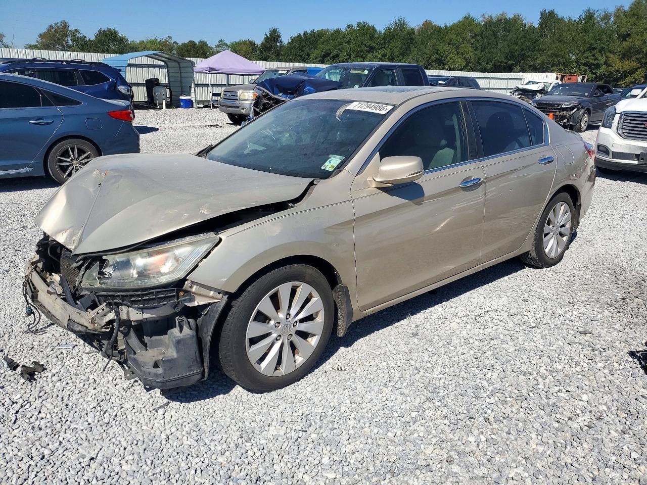 2013 HONDA ACCORD EX | 1HGCR2F70DA208013 | UPCARS