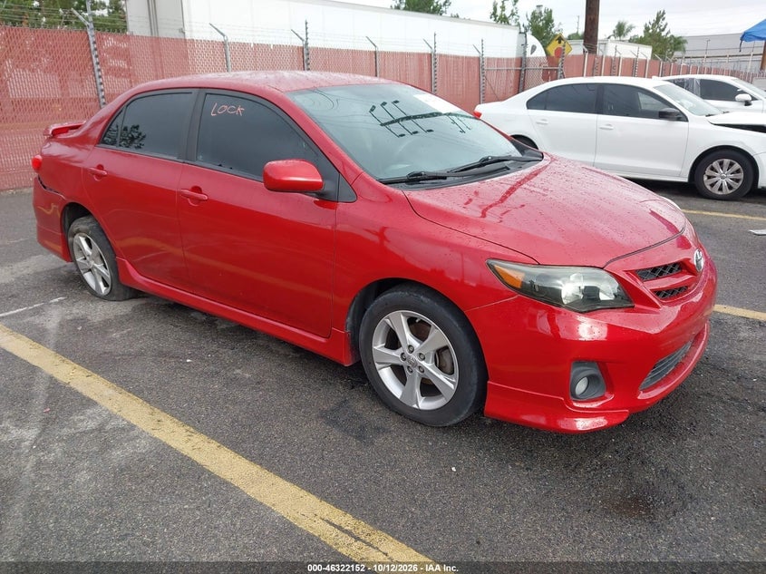 2011 TOYOTA COROLLA S | 5YFBU4EE9BP001987 | UPCARS