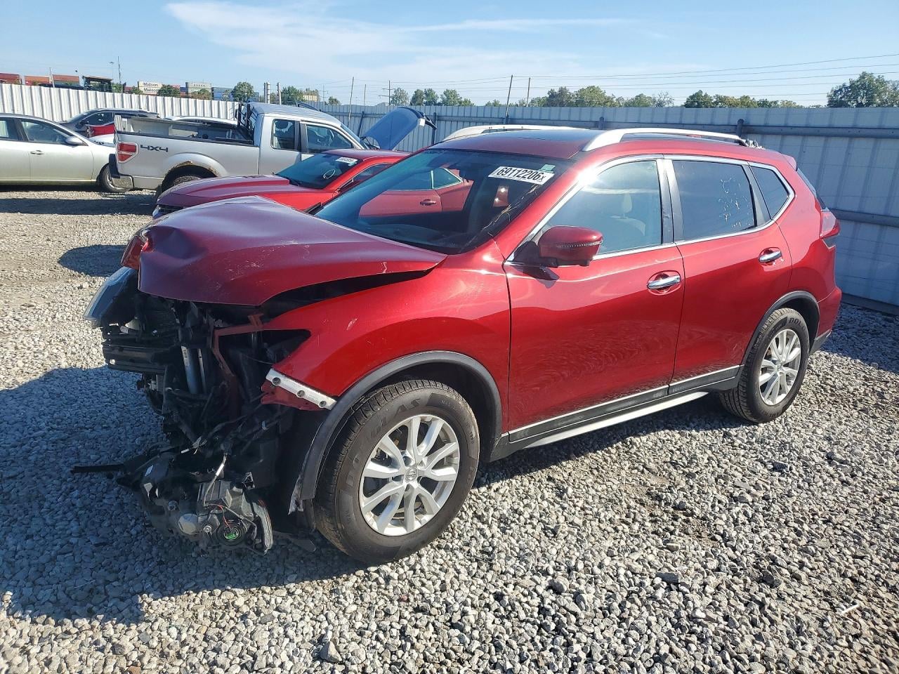 2018 NISSAN ROGUE SV | 5N1AT2MT2JC713747 | UPCARS