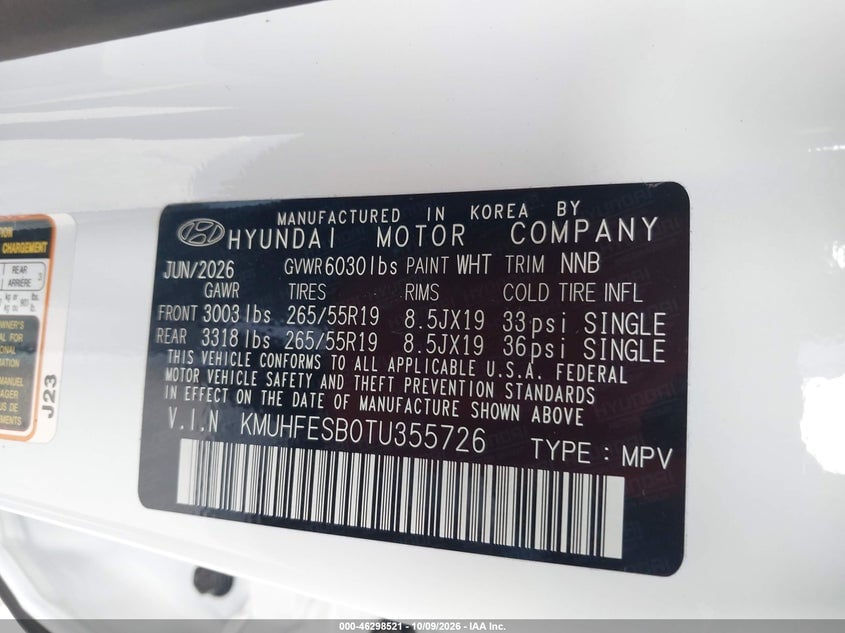 2026 GENESIS GV80 2.5T AWD | KMUHFESB0TU355726 | UPCARS