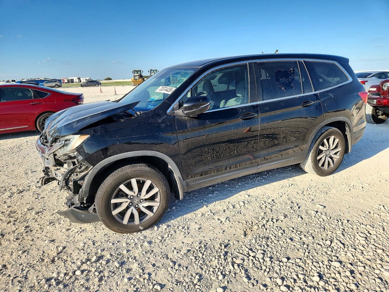 2020 HONDA PILOT EX | 5FNYF5H35LB015998 | UPCARS