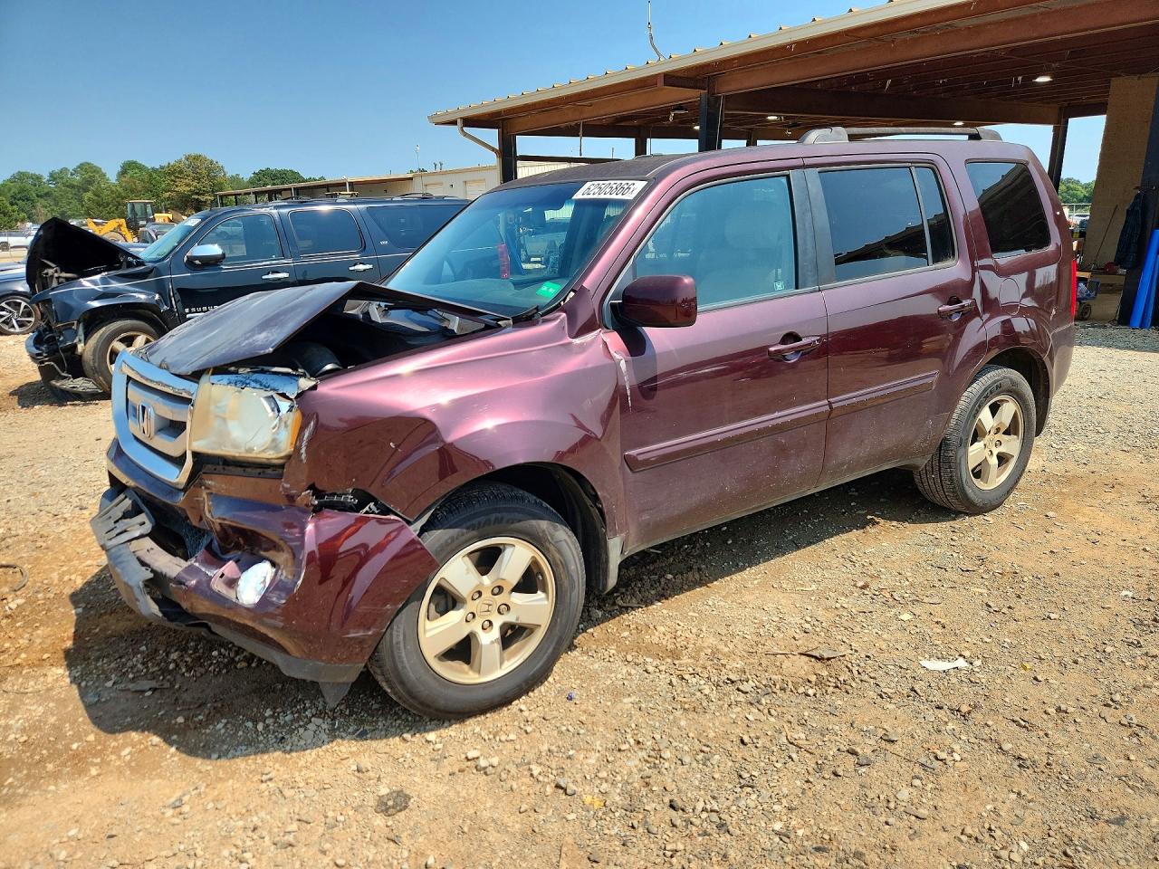 2011 HONDA PILOT EXL | 5FNYF3H54BB041920 | UPCARS