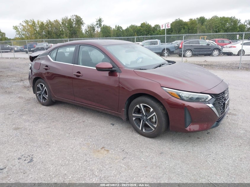 2025 NISSAN SENTRA SV | 3N1AB8CV1SY412850 | UPCARS