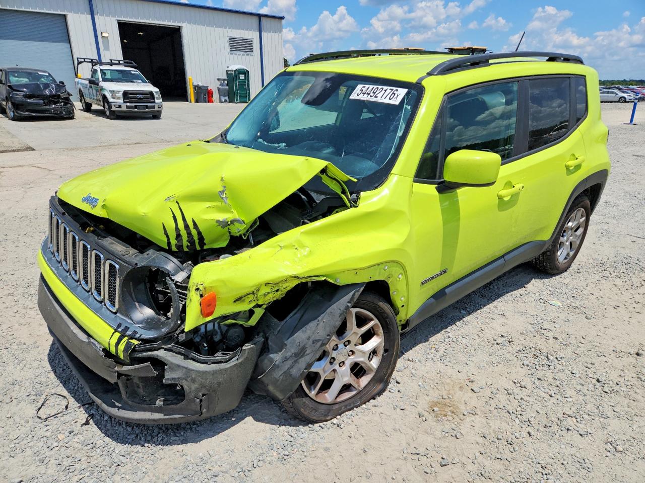2017 JEEP RENEGADE LATITUDE | ZACCJBBB7HPG49935 | UPCARS