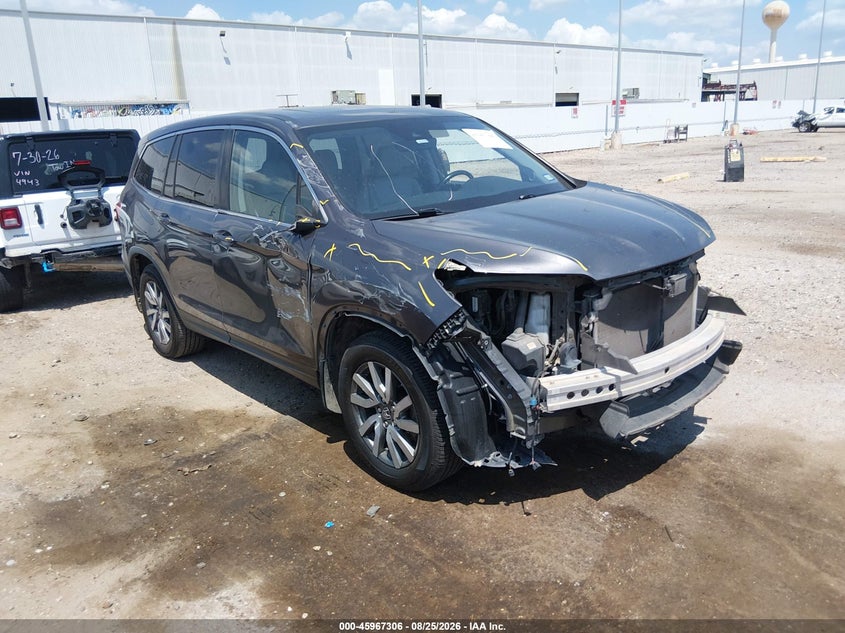 2019 HONDA PILOT EX-L | 5FNYF5H55KB013393 | UPCARS