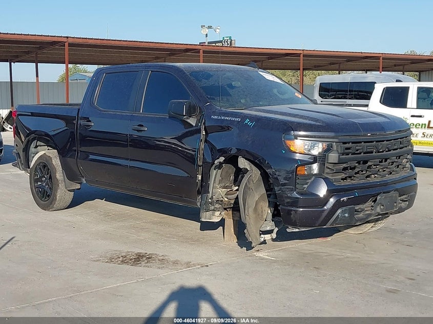 2023 CHEVROLET SILVERADO 1500 2WD  SHORT BED CUSTOM | 3GCPABEK9PG258895 | UPCARS