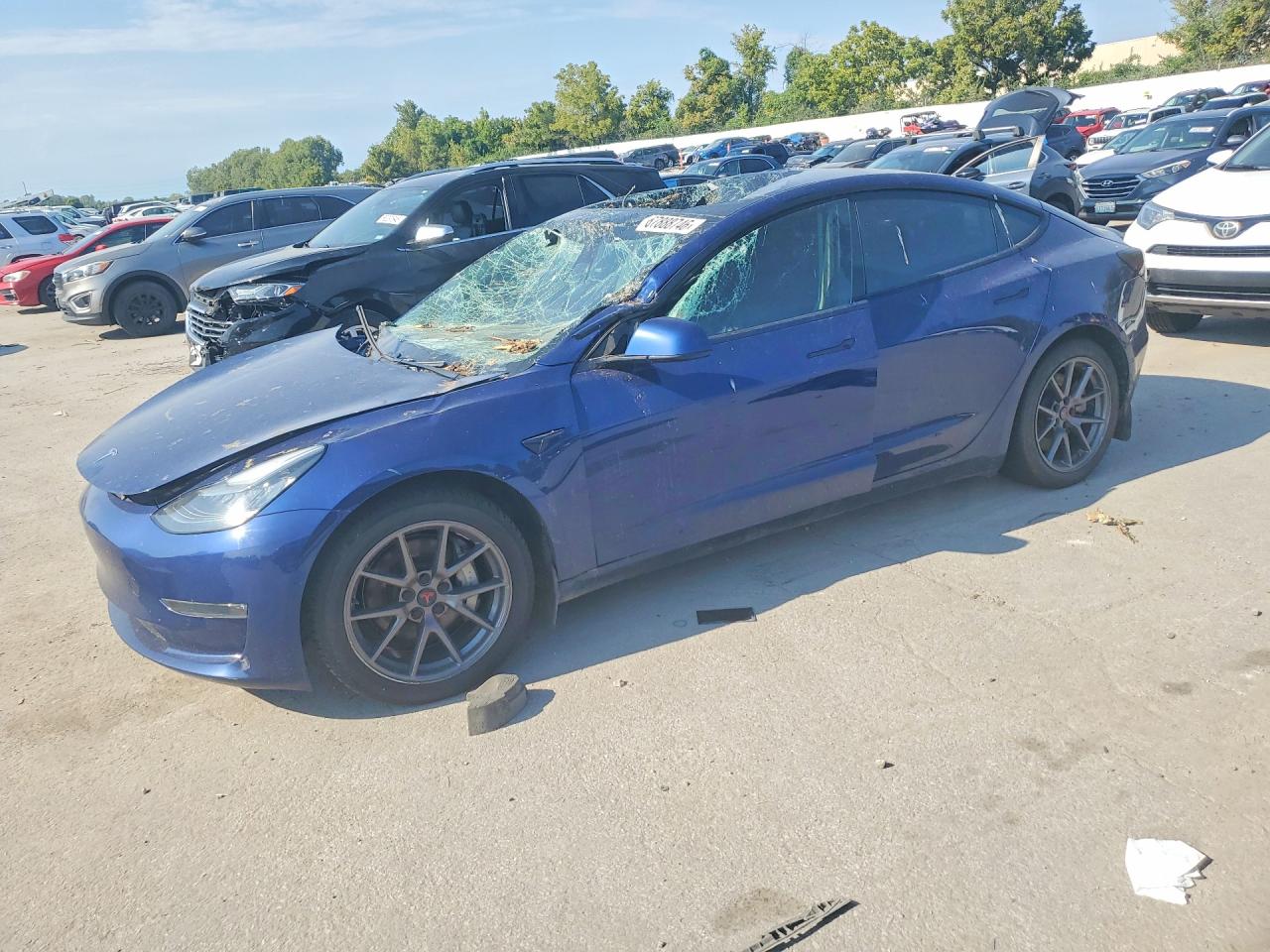 2021 TESLA MODEL 3 | 5YJ3E1EB7MF836829 | UPCARS