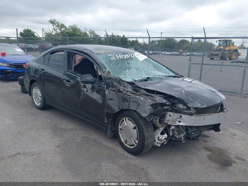2013 HONDA CIVIC HF | 2HGFB2F67DH534904 | UPCARS