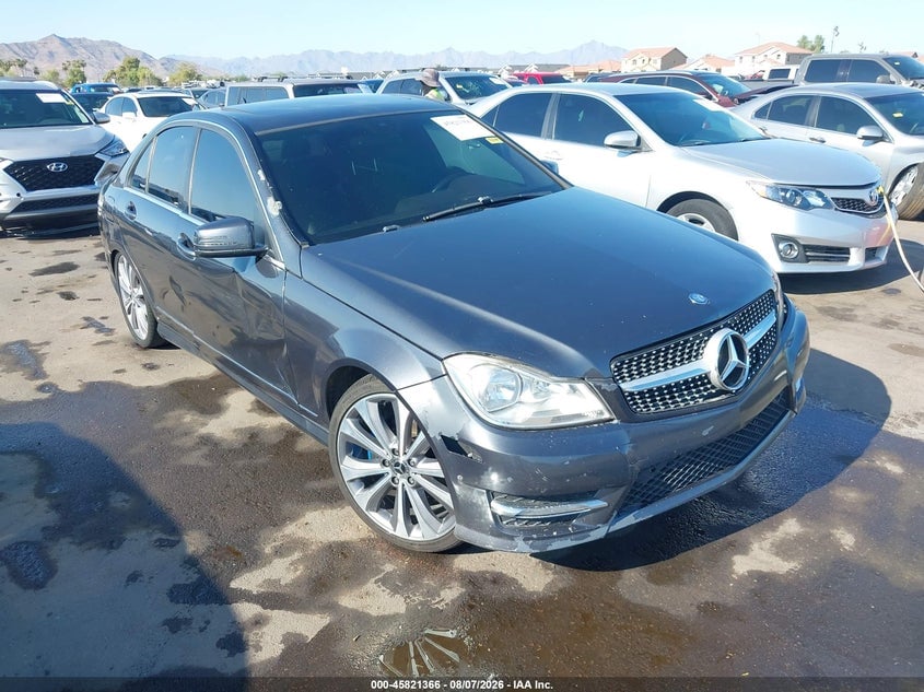 2014 MERCEDES-BENZ C 250 SPORT | WDDGF4HBXEG239568 | UPCARS