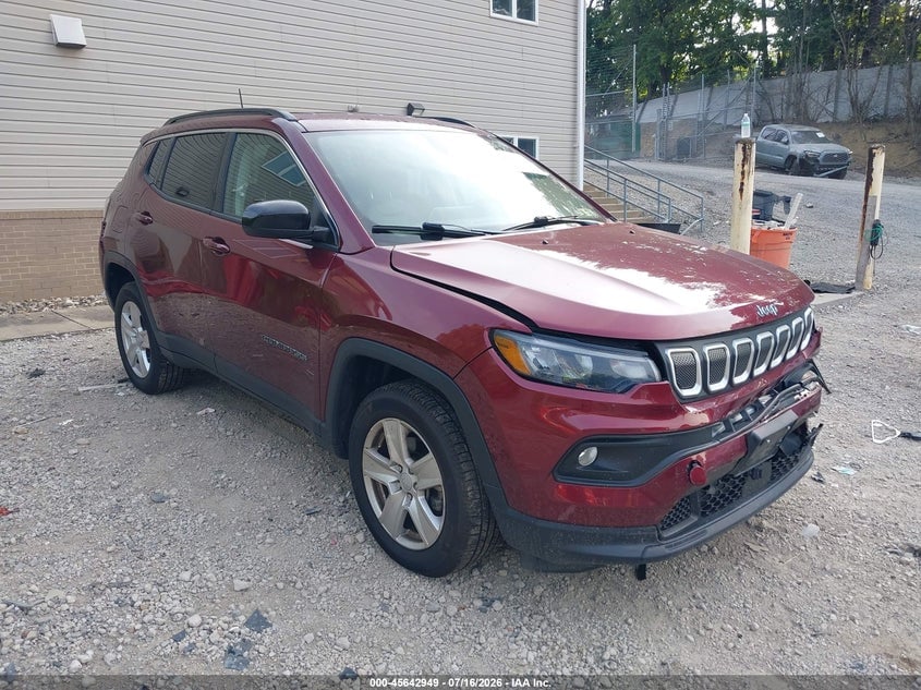 2022 JEEP COMPASS LATITUDE 4X4 | 3C4NJDBB6NT129167 | UPCARS