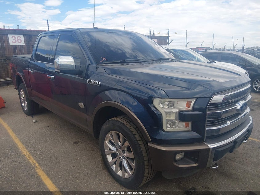 2016 FORD F-150 KING RANCH | 1FTEW1EF4GFB43693 | UPCARS