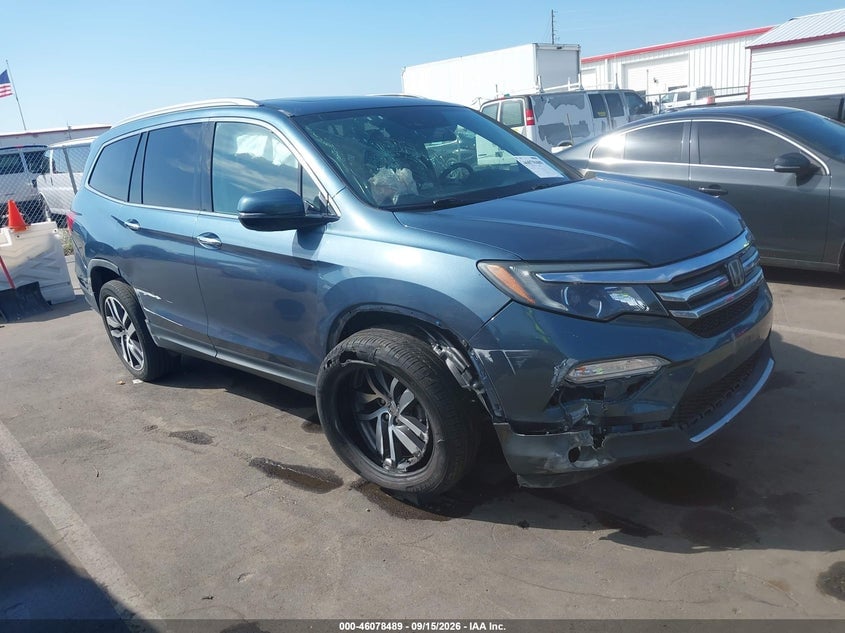 2017 HONDA PILOT ELITE | 5FNYF6H07HB066910 | UPCARS