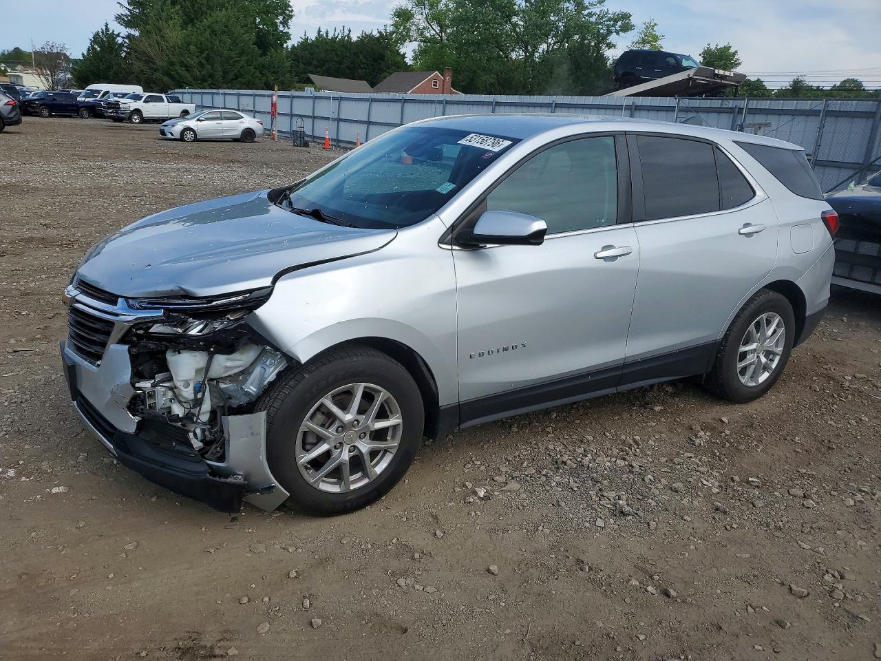 2022 CHEVROLET EQUINOX LT | 3GNAXKEV5NL156066 | UPCARS