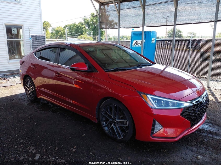 2020 HYUNDAI ELANTRA SPORT | KMHD04LB8LU070294 | UPCARS