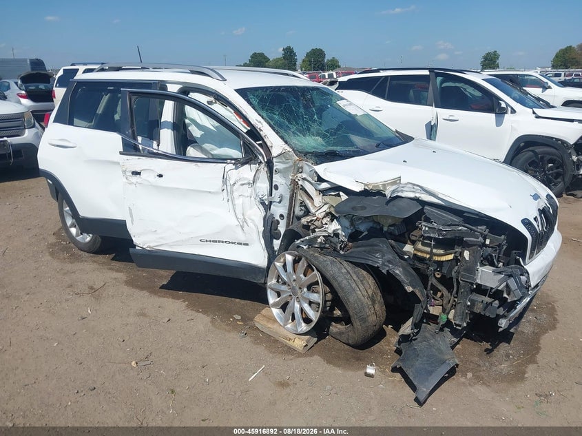 2016 JEEP CHEROKEE LIMITED | 1C4PJMDB1GW197136 | UPCARS