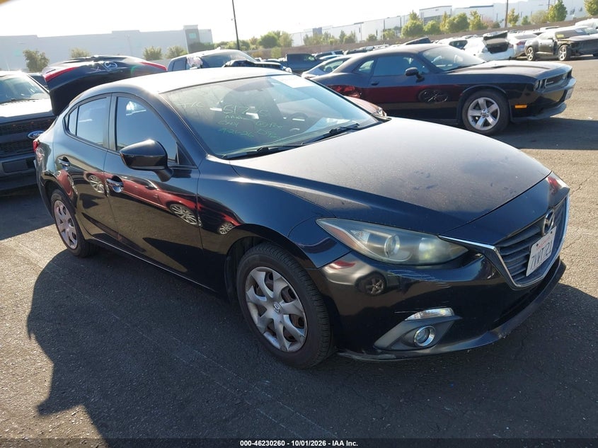 2015 MAZDA MAZDA3 I SPORT | JM1BM1U73F1229429 | UPCARS
