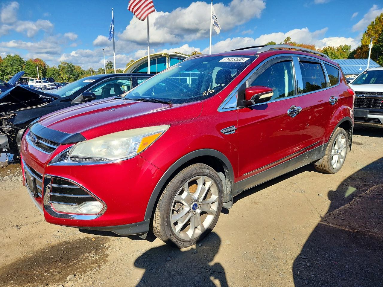 2014 FORD ESCAPE TITANIUM | 1FMCU9JX4EUC72340 | UPCARS