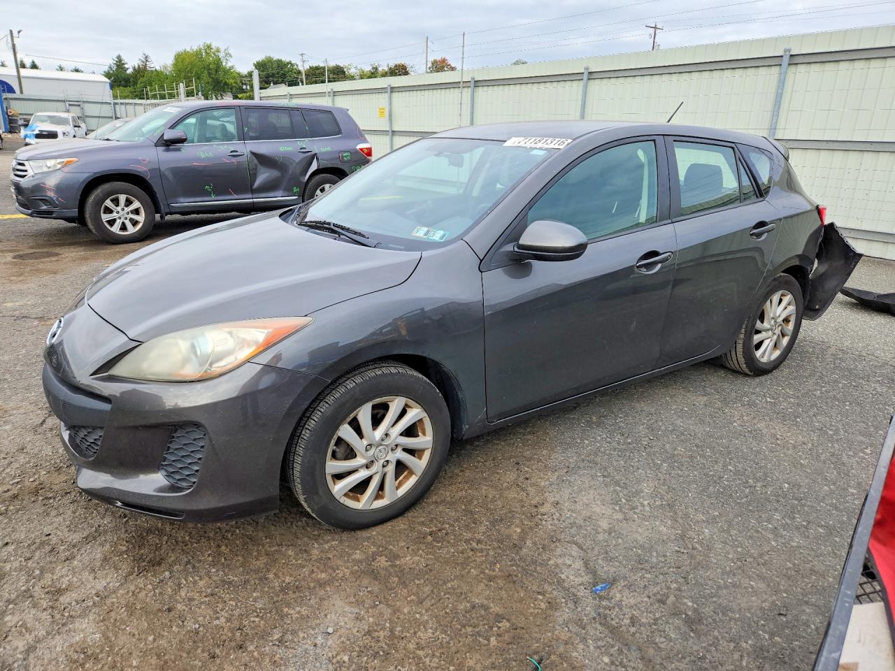 2012 MAZDA 3 I | JM1BL1L82C1663429 | UPCARS