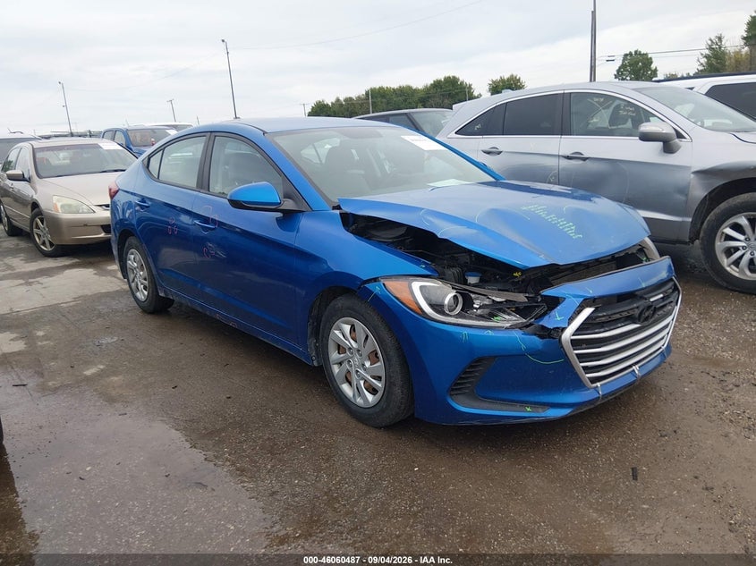 2017 HYUNDAI ELANTRA SE | 5NPD74LF0HH210570 | UPCARS