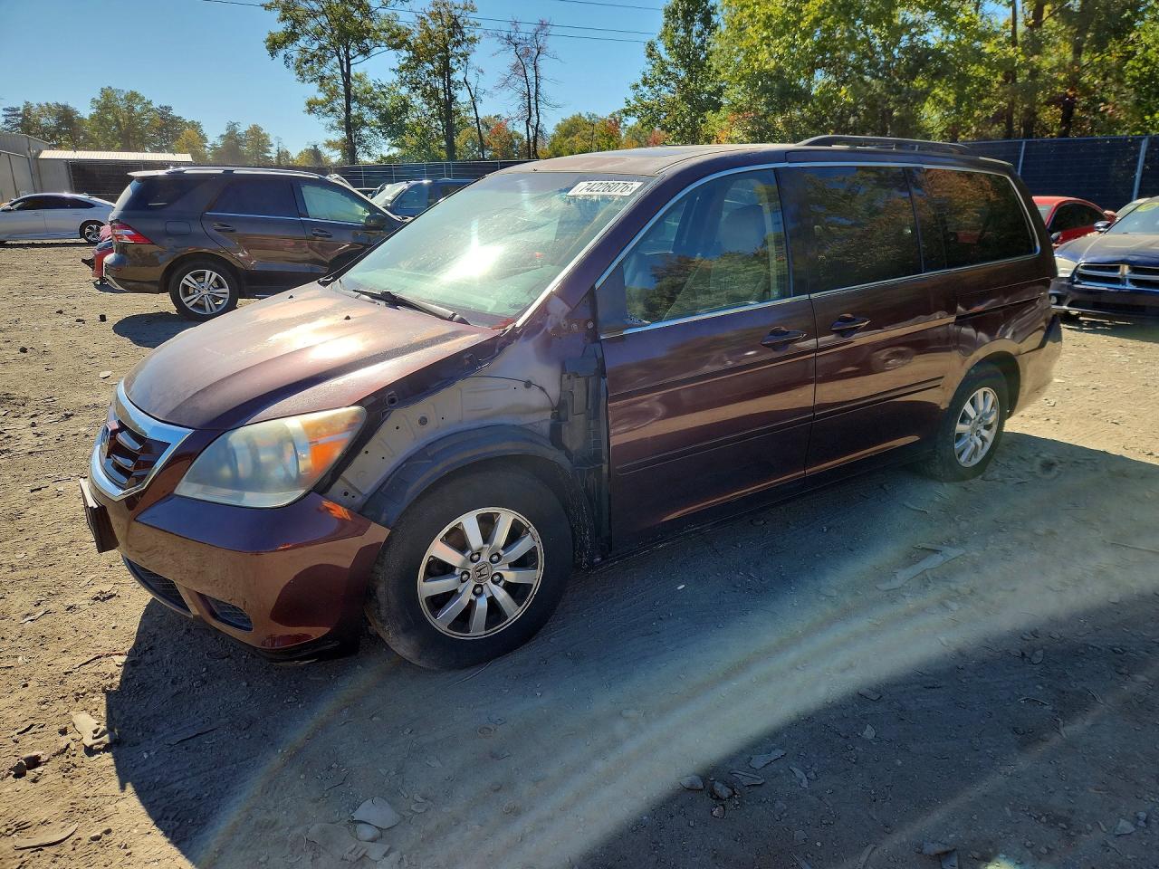 2010 HONDA ODYSSEY EXL | 5FNRL3H79AB005301 | UPCARS