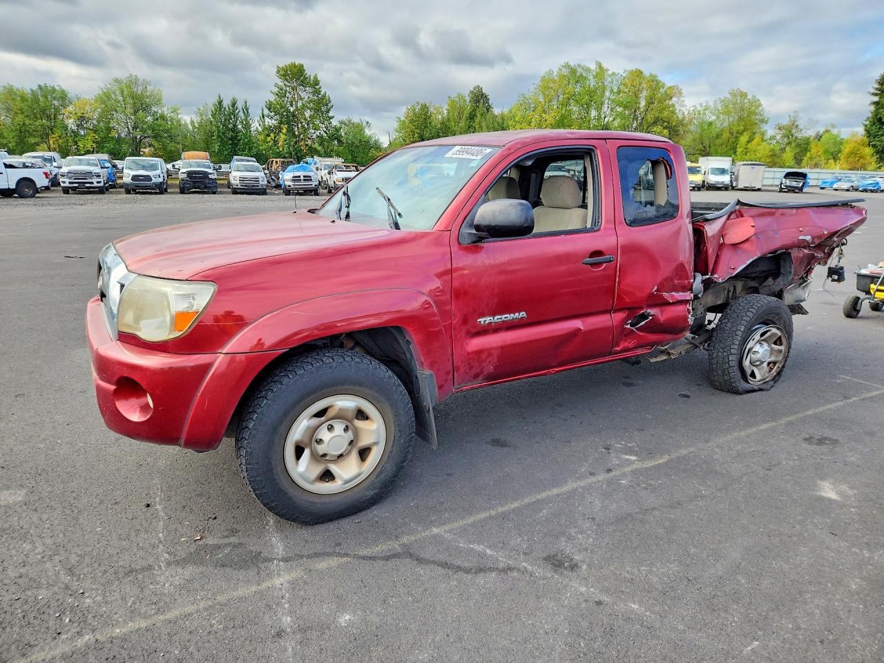 2007 TOYOTA TACOMA PRERUNNER V6 | 5TETU62N77Z462983 | UPCARS