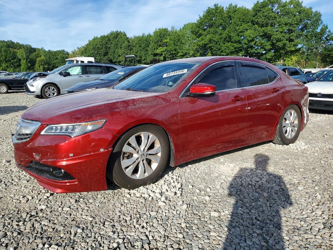 2016 ACURA TLX | 19UUB1F32GA003877 | UPCARS