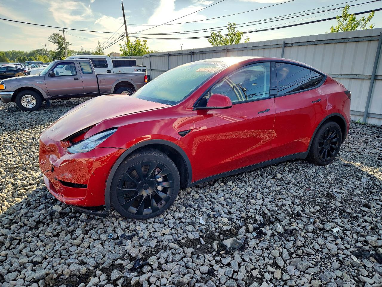 2022 TESLA MODEL Y | 7SAYGDEE2NA021967 | UPCARS