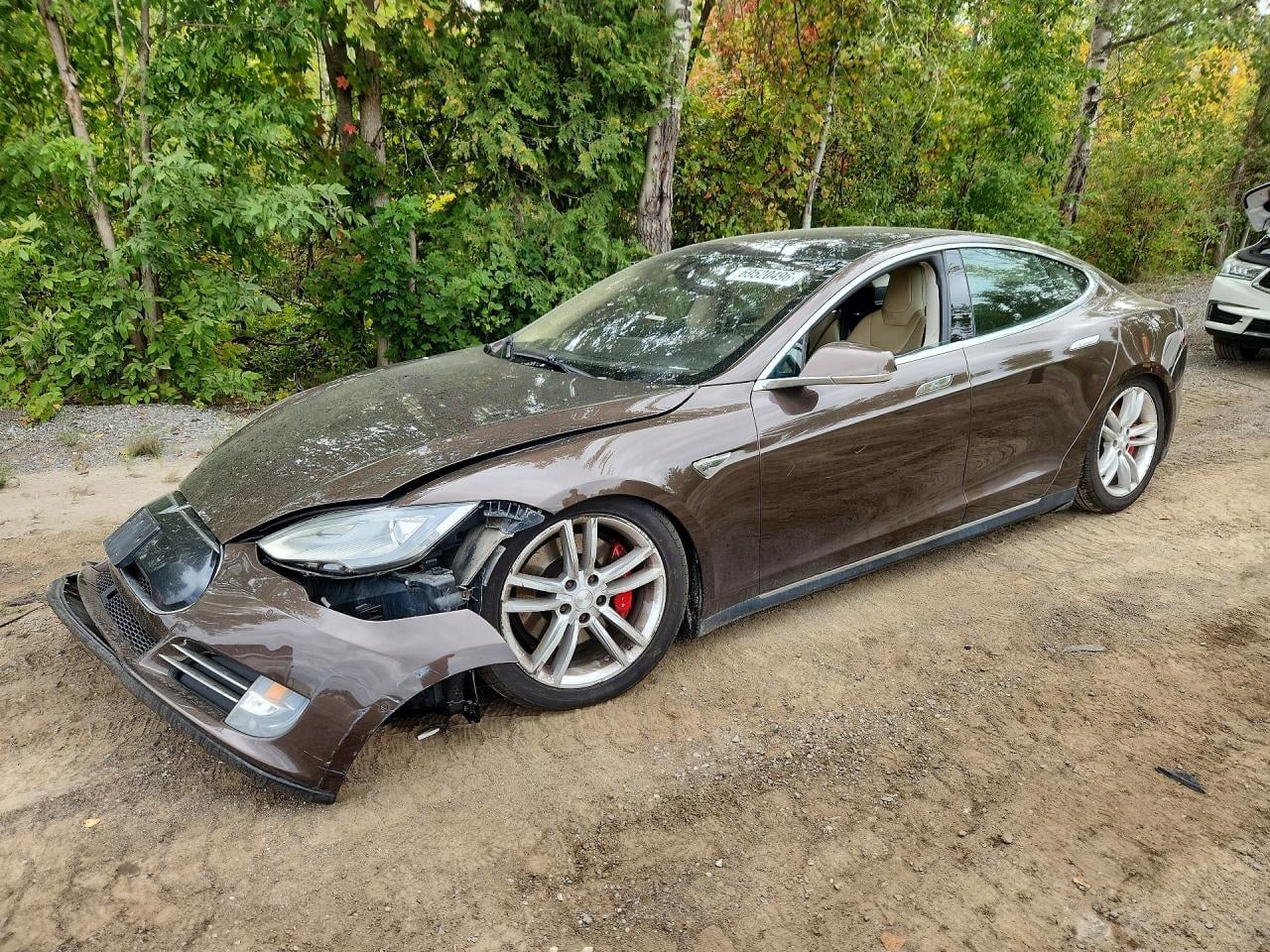 2014 TESLA MODEL S | 5YJSA1H2XEFP65050 | UPCARS