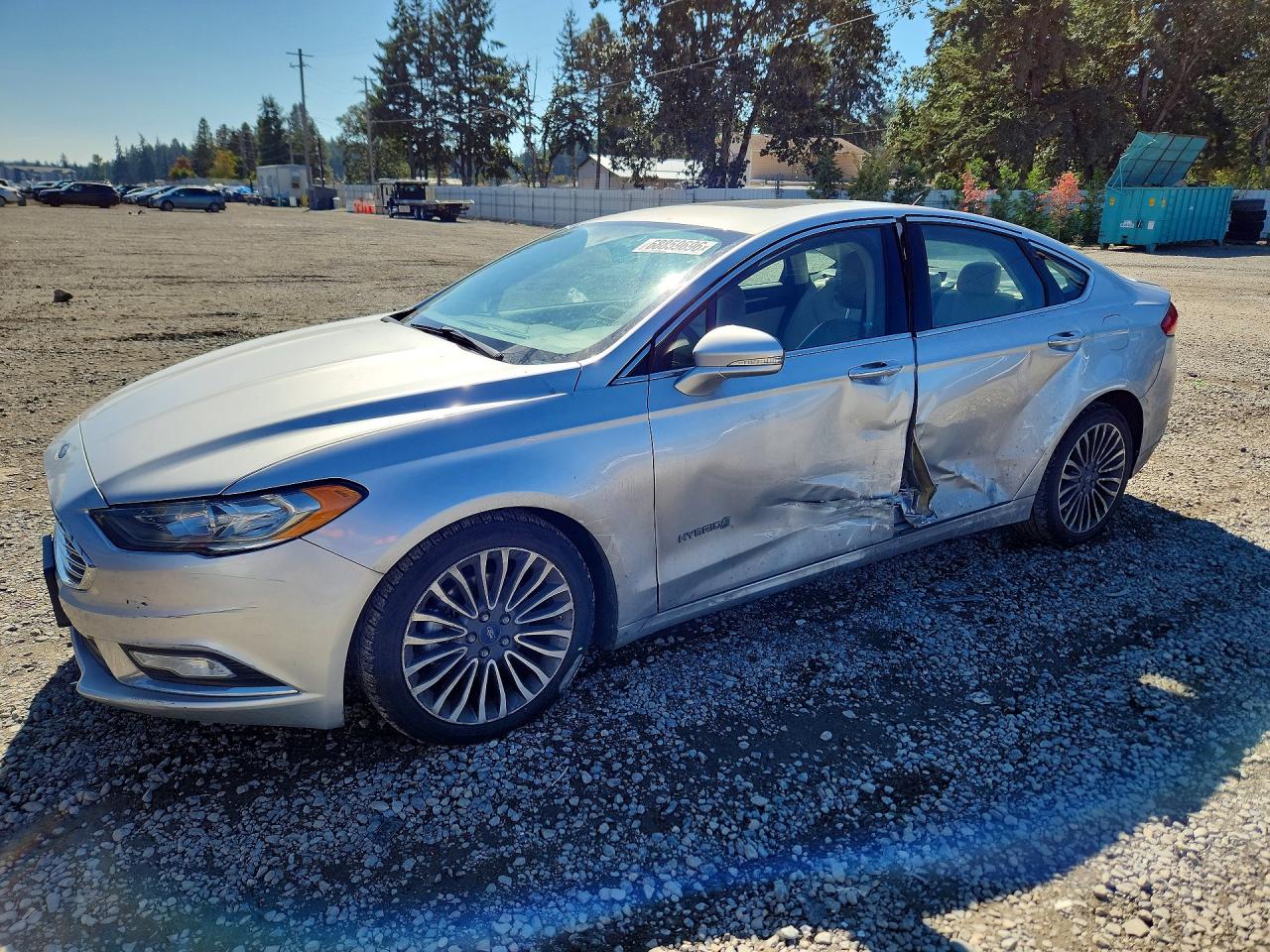 2017 FORD FUSION TITANIUM HEV | 3FA6P0RU2HR267640 | UPCARS