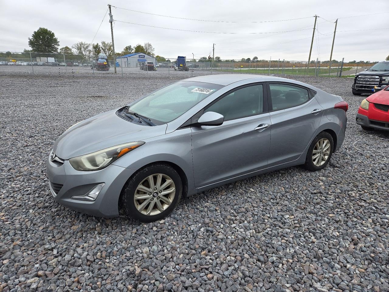 2014 HYUNDAI ELANTRA SE | KMHDH4AE1EU155213 | UPCARS