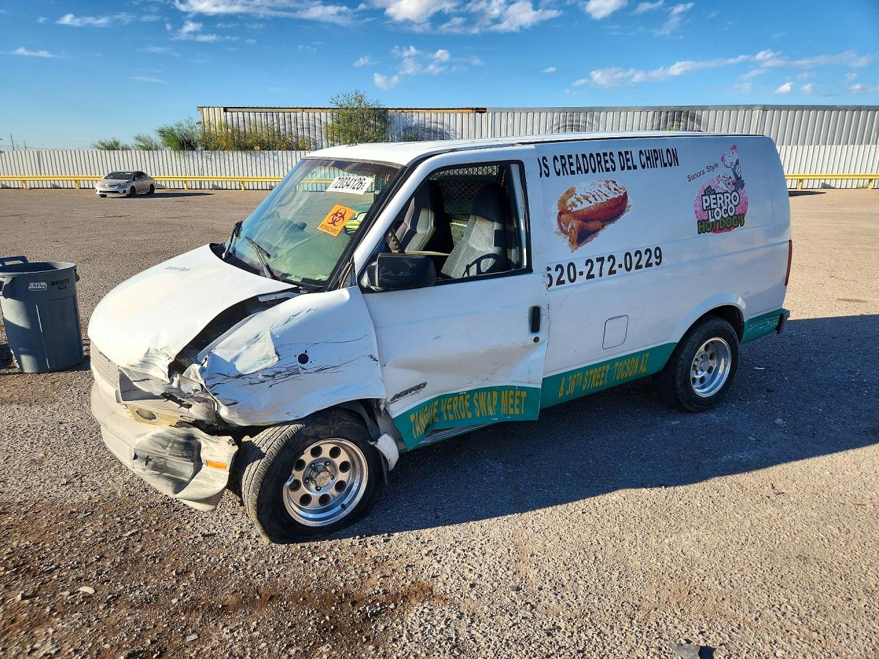2000 CHEVROLET ASTRO DELIVERY VAN | 1GCDM19W9YB145217 | UPCARS