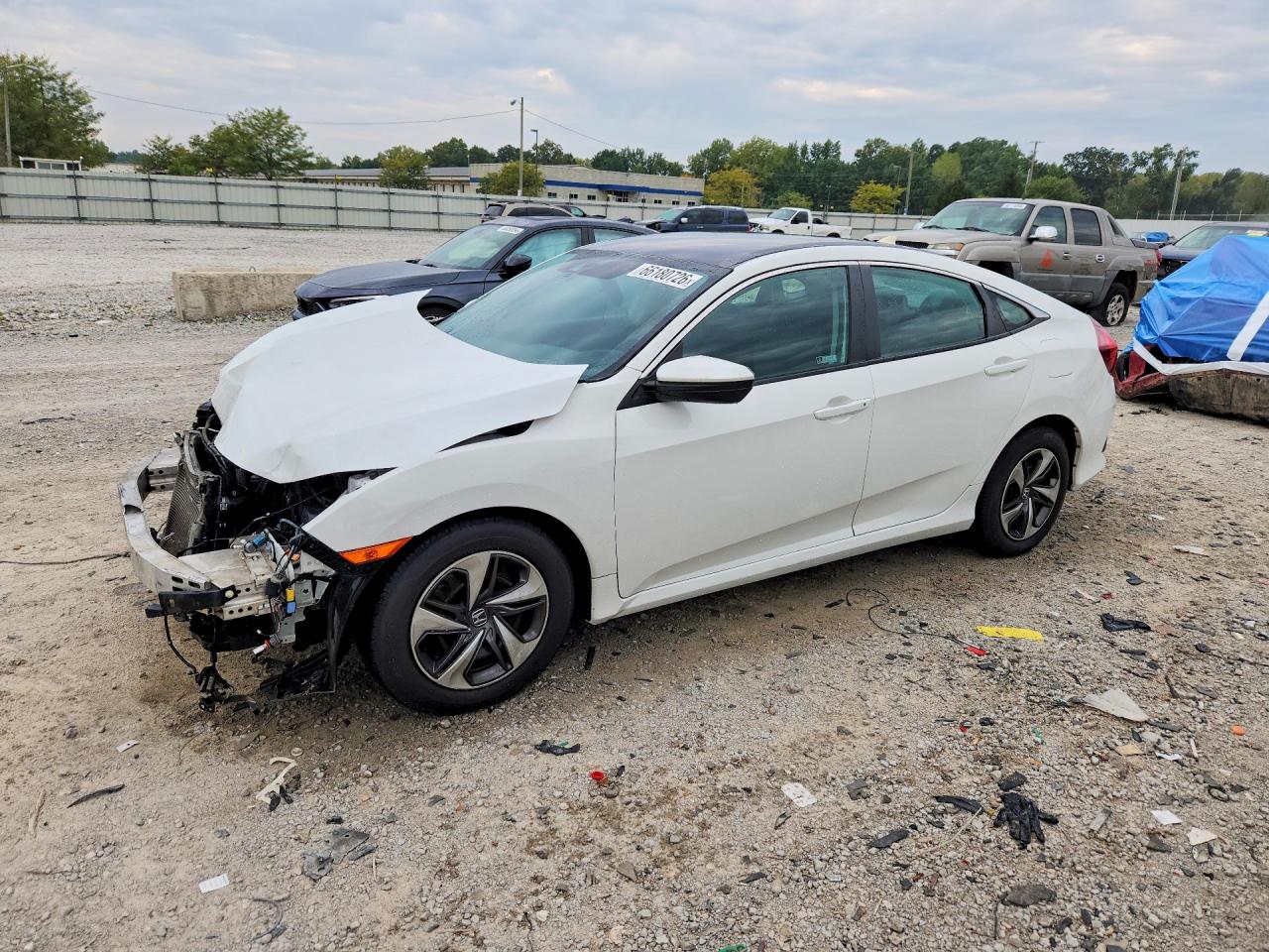 2019 HONDA CIVIC LX | 19XFC2F69KE032125 | UPCARS