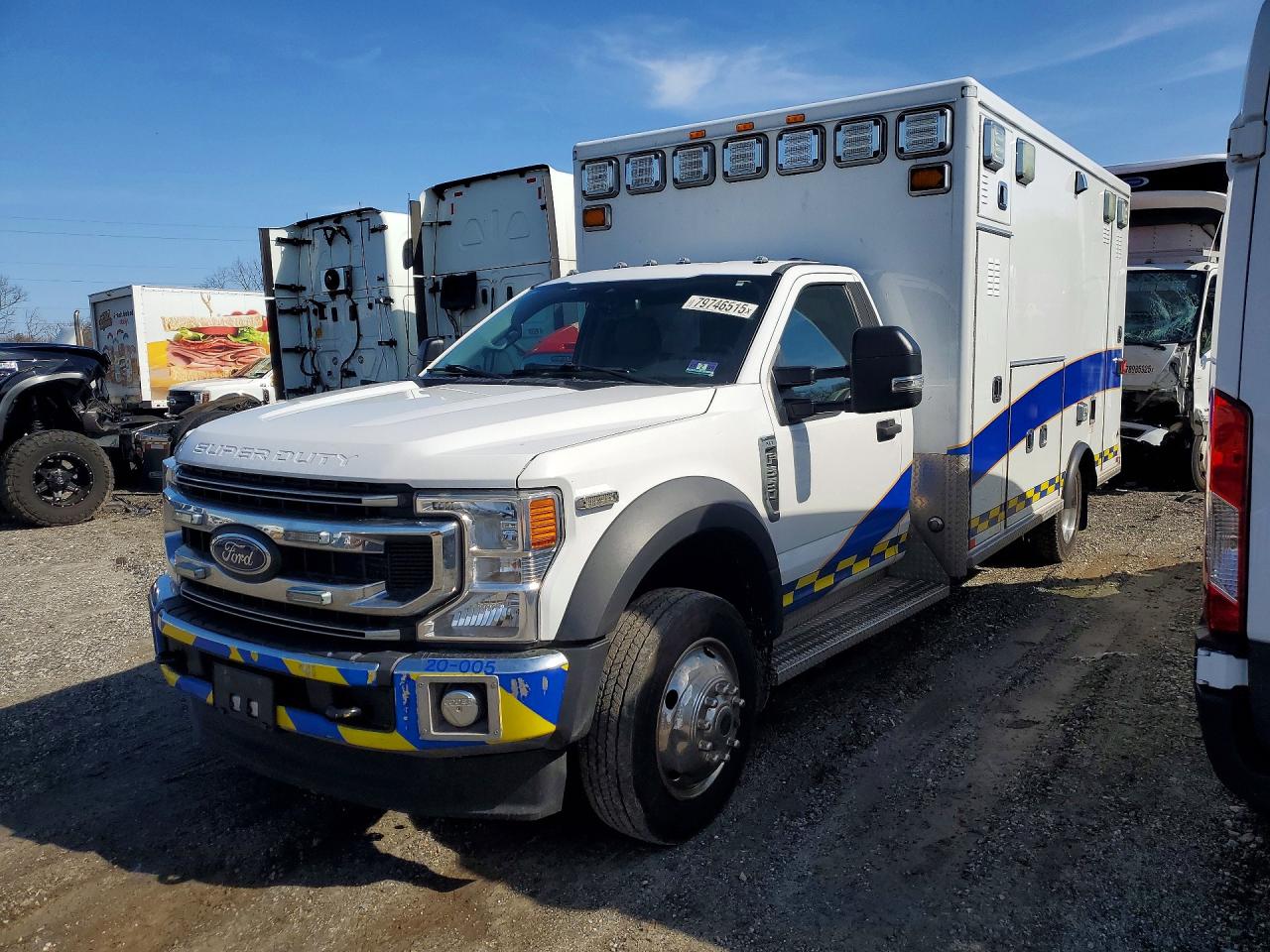 2020 FORD F550 SUPER DUTY | 1FDUF5GN5LDA08215 | UPCARS