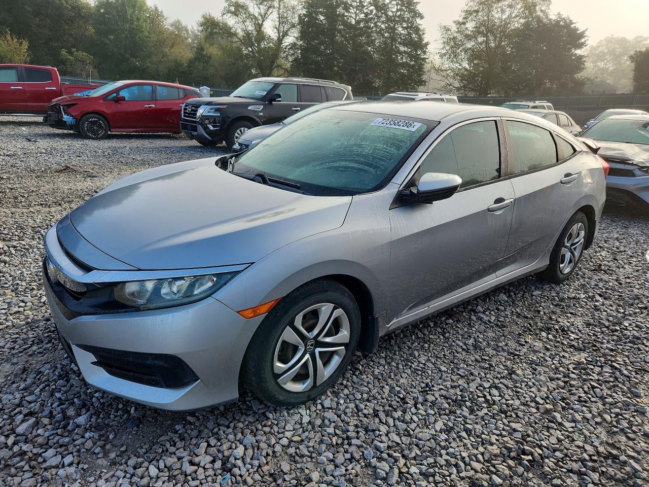 2016 HONDA CIVIC LX | 19XFC2E5XGE032358 | UPCARS