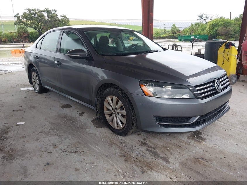 2012 VOLKSWAGEN PASSAT 2.5L S | 1VWAP7A35CC023534 | UPCARS