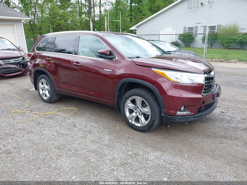 2015 TOYOTA HIGHLANDER HYBRID LIMITED PLATINUM V6 | 5TDDCRFH1FS013503 | UPCARS