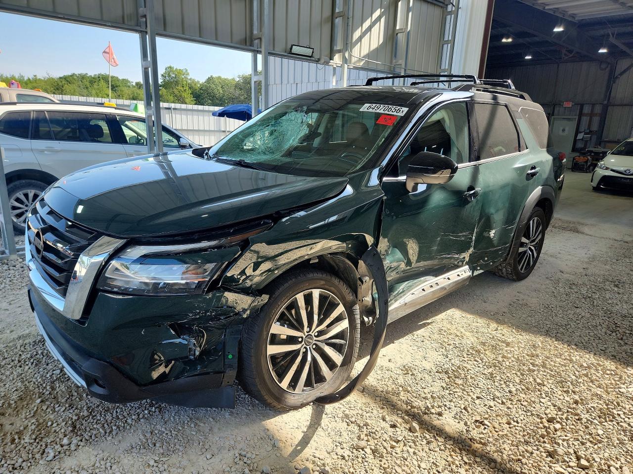 2023 NISSAN PATHFINDER PLATINUM | 5N1DR3DGXPC229810 | UPCARS
