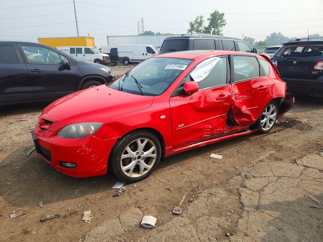 2007 MAZDA MAZDA3 HATCHBACK | JM1BK344571667930 | UPCARS
