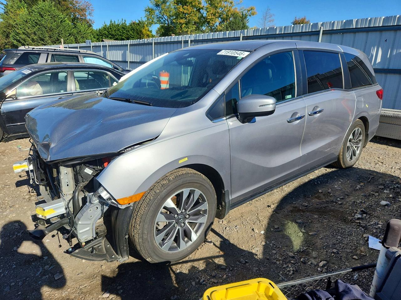 2022 HONDA ODYSSEY EXL | 5FNRL6H79NB004155 | UPCARS