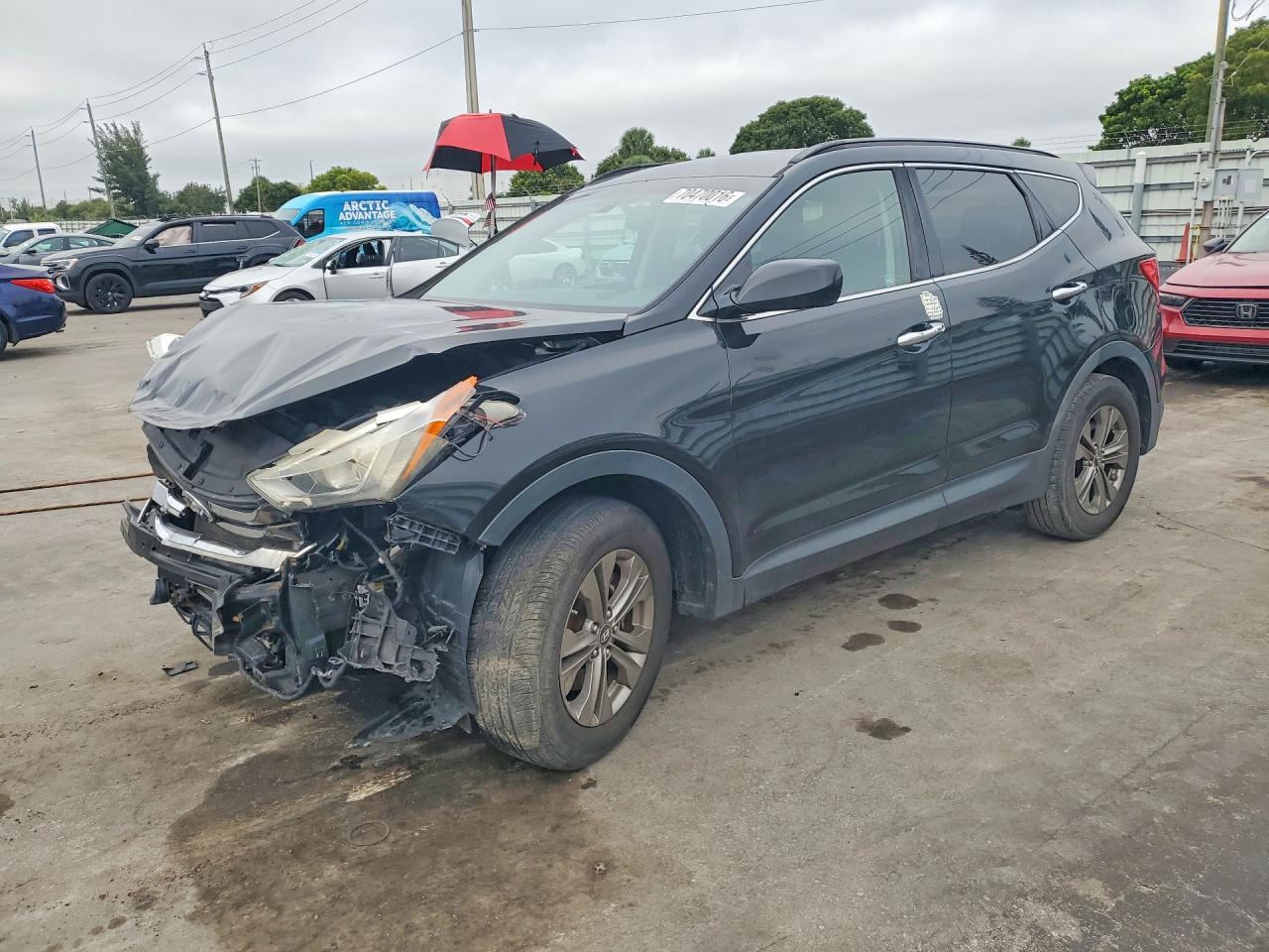 2014 HYUNDAI SANTA FE 2.4L | 5XYZU3LB5EG204434 | UPCARS